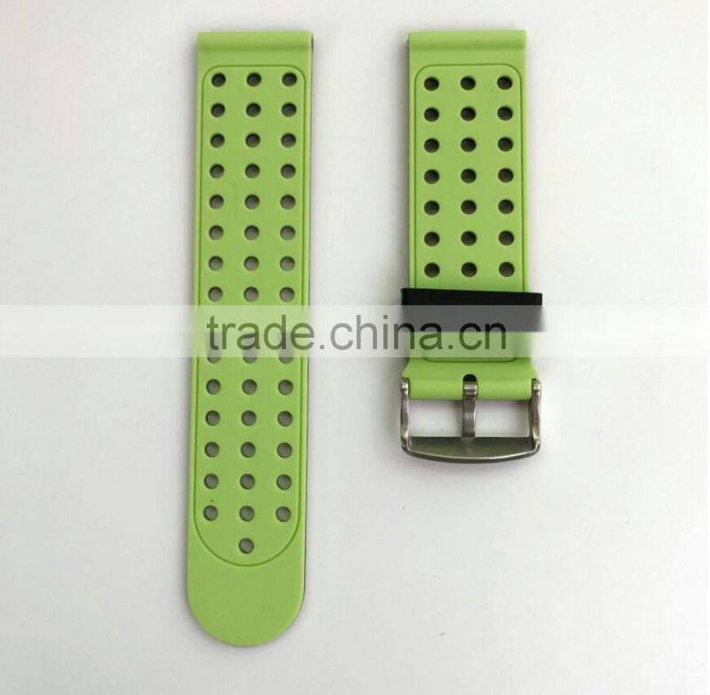 Double Color Men Women Sport Watchband Silicone Rubber Strap Watch Band For Samsung Gear S3 Replacement Watchbands