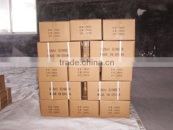 Sushi ginger factory