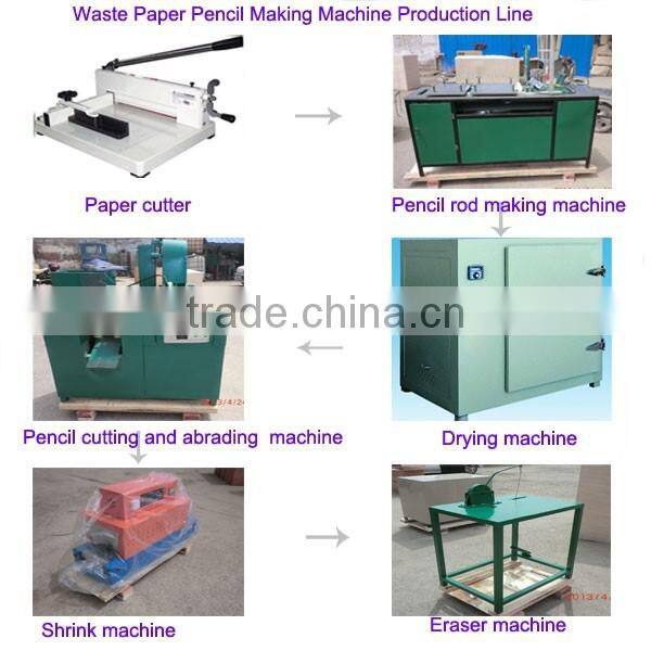 Automatic paper Pencil newspaper recycling pencil making machine