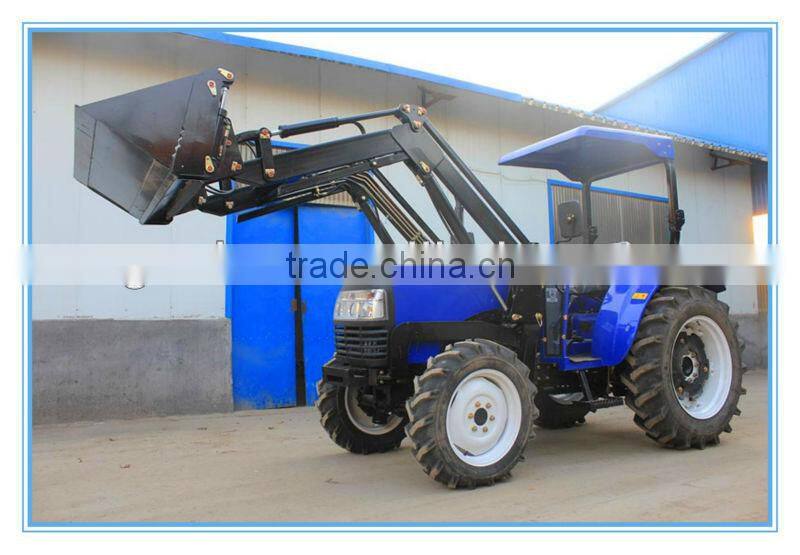 DQ554 55HP 4x4 tractor with 4in1 front end loader