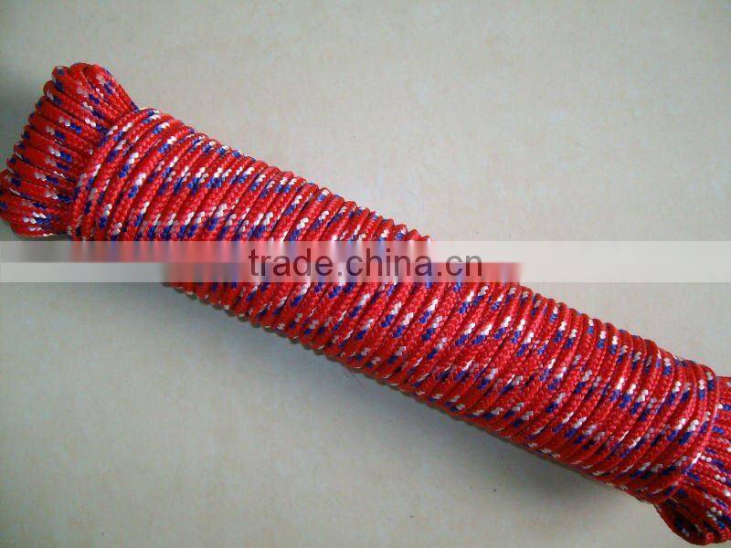 China Supplier Red Braided PP Rope