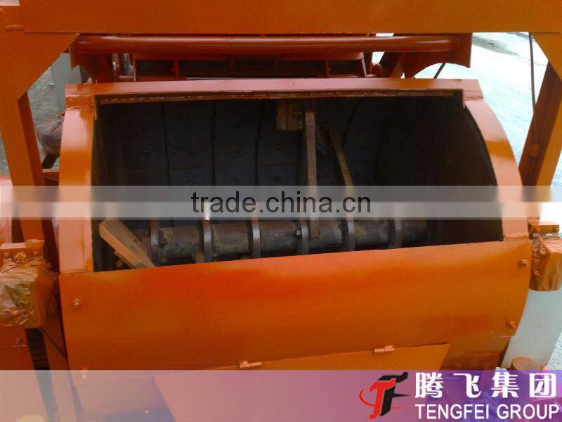 Movable Electric Concrete Mixing Machine with 17-20m3/h Productivity