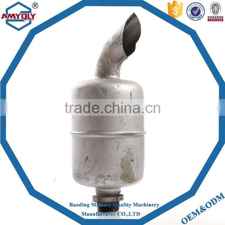 Small water cooled diesel engine parts S1105 exhaust muffler