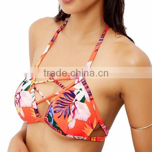 2017 Open hot sexy image photo image high waist swimwear