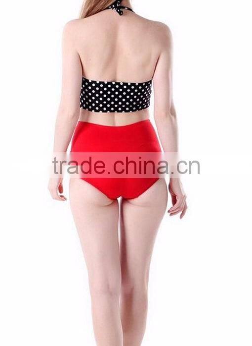 2016 new arrive high waisted bikini