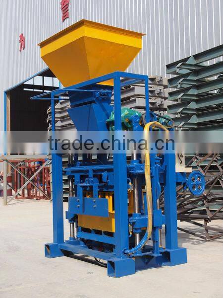 Canton fair simple cement brick Machine price list