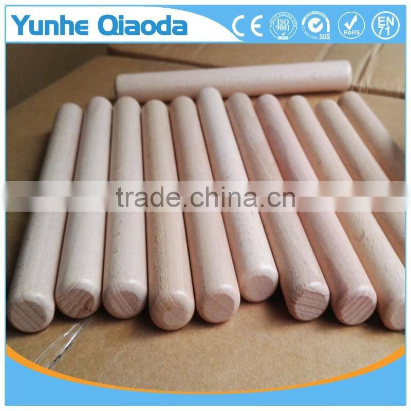 Custom wooden toy musical instrument knock bar Rhythm bar for drums