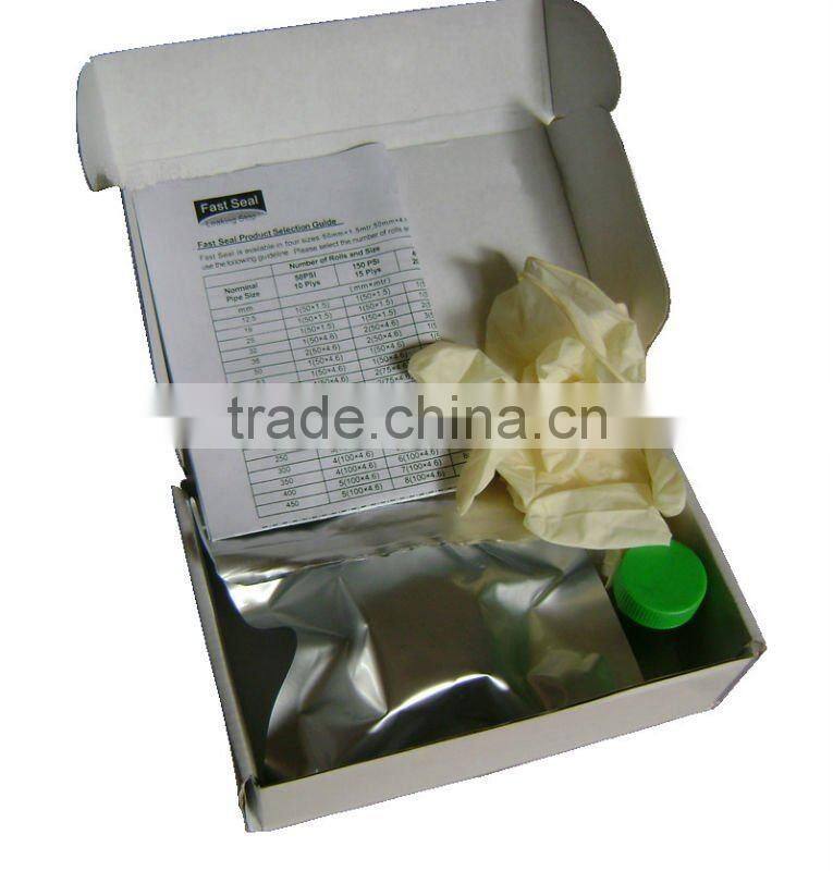 Water Activated Tapes for Pipe Repair