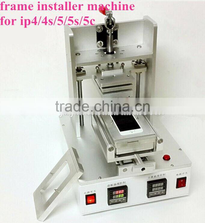 lastest!4in1 Bezel Middle Frame Separating Machine +lcd screen separator machine with vacuum pump+glue removal+preheater