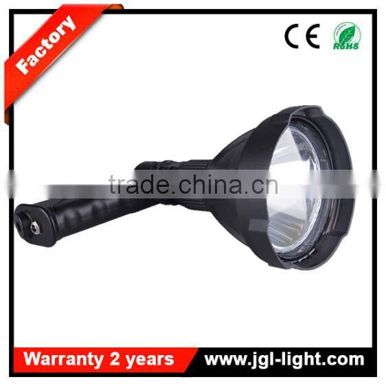 Factory outlet Rechargeable 25W LED Handheld Spotlight 12V Hunting Camping Searchlight