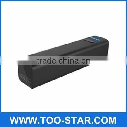 mini portable 3200mAh emergency phone charger for smart phone and tablet