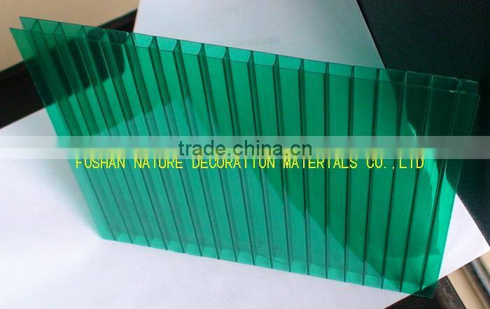 Greenhouse polycarbonate hollw sheet
