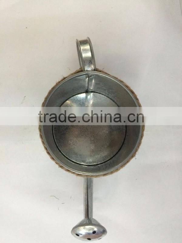 cheap unique promotional galvanized indoor decorative metal custom watering can for sale