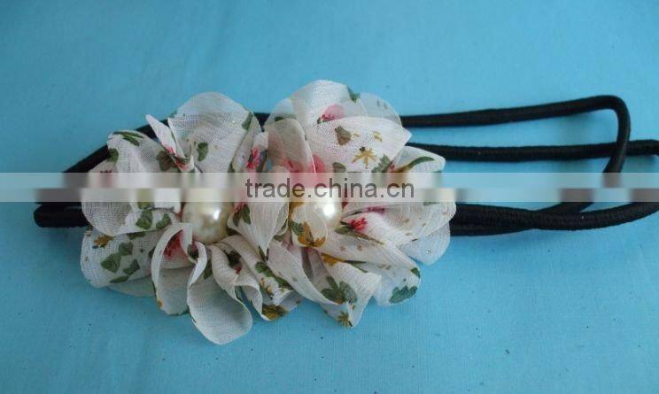 HOT! Fashion headbands accessories pearl stretch hair band