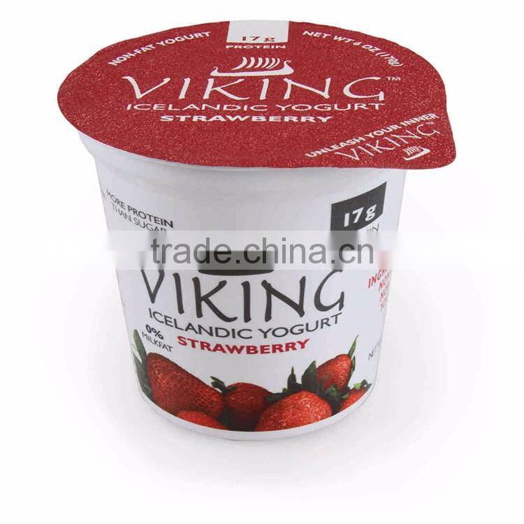 Disposable Iml Pp Plastic Food Container with Lid, Custom Yogurt Cups