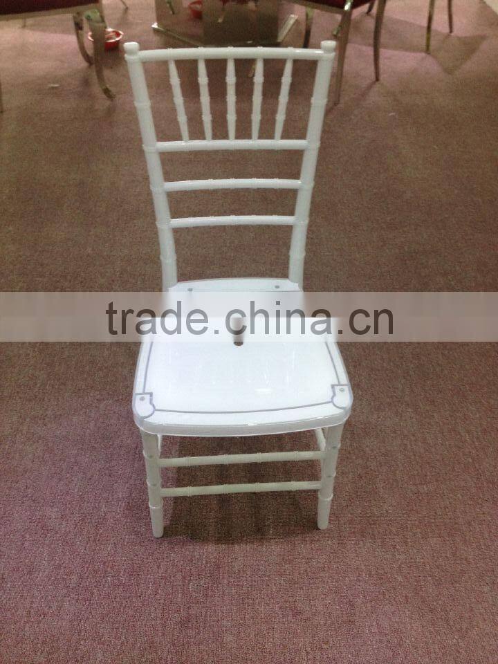 Bamboo furniture Plastic resin chiavari chair