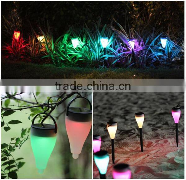 7-Color Solar LED light Garden lamp lawn lamp