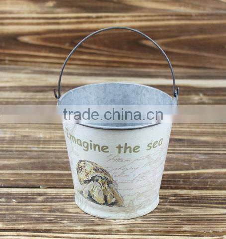 2014 autumn crab design buckets for sale