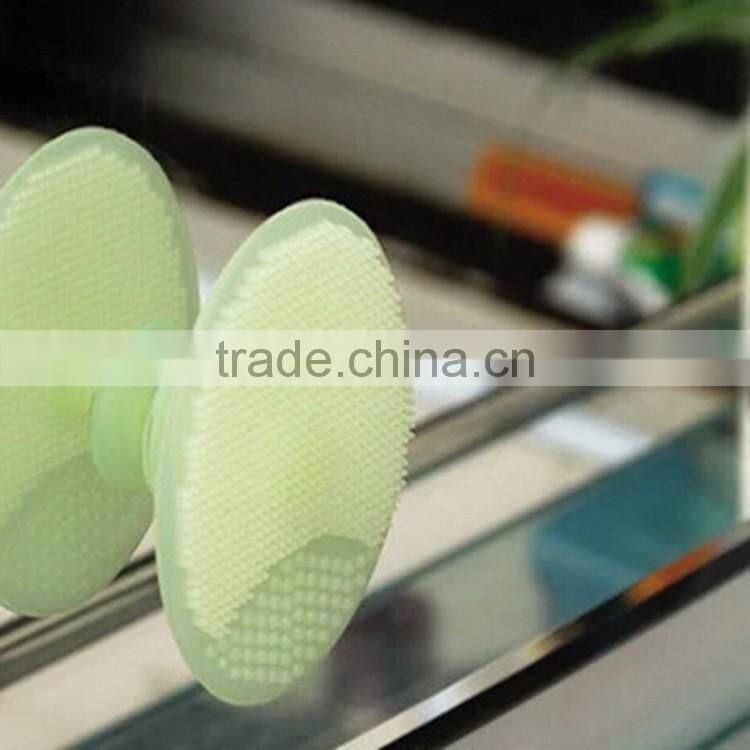 Factory silicone face cleaning brush high quality silicone facial brush