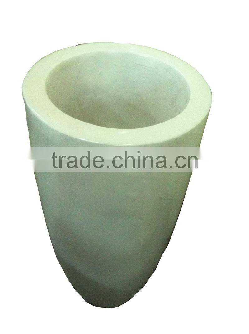 Home garden deco 20cm to 200 cm hight fiberglass or plastic christmas flower and large tree pots EHP1501 1408