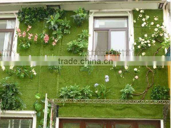 Factory wholesale artificial grass wall uv resist artificial living plant moss wall