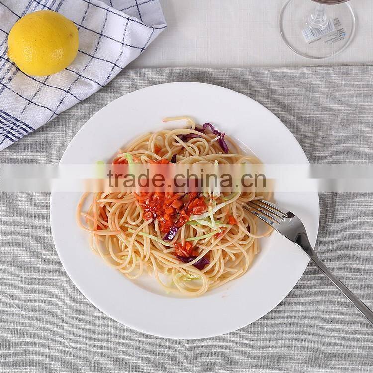 2016 new pasta round ceramic pie plate