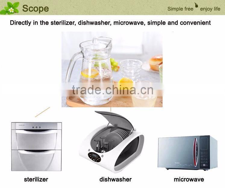 High Quality 1320MLCrystal glass jug glass pitcher water jug