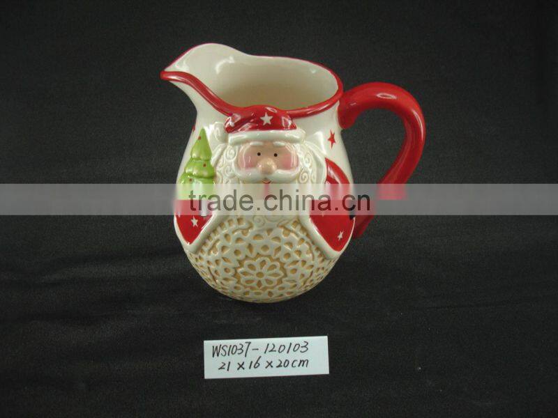 Low price Ceramic Snowman/Santa Claus Pattern Mug