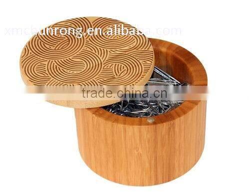 Bamboo Round Box