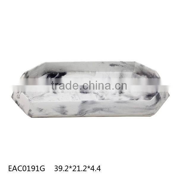hot sale bath Accessories concrete material marble effect bathroom Sets