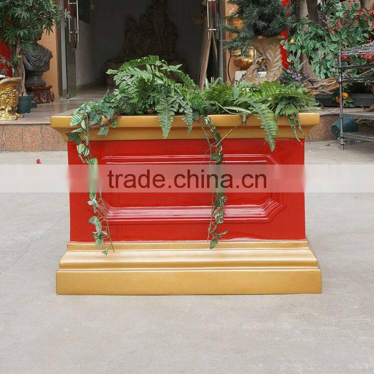 Fiberglass flowerpot planter