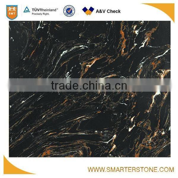 Hot selling yellow artifical marble for wall tiles