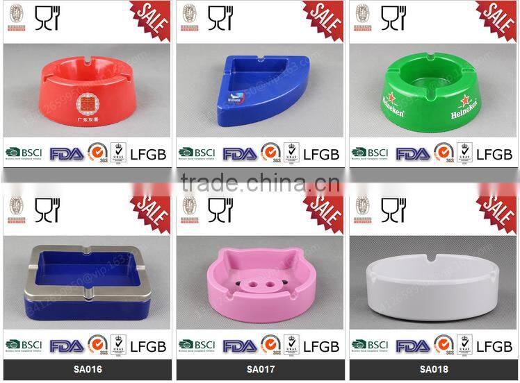 Melamine White Ashtray