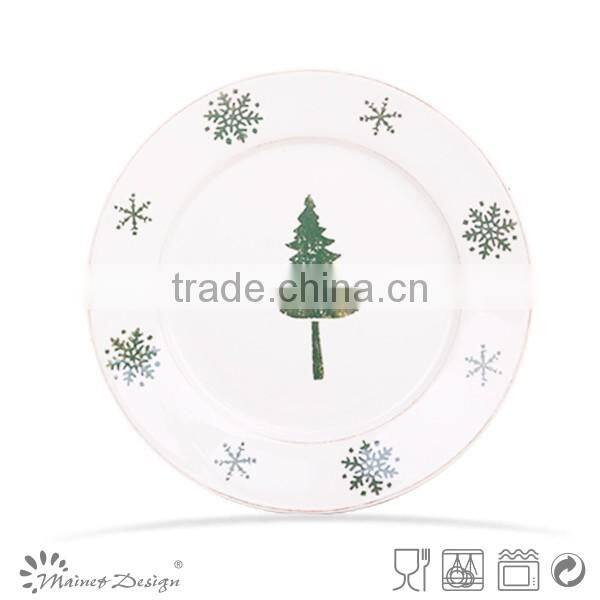 2013 unique salad plates/ceramic unique salad plate/round unique salad plate