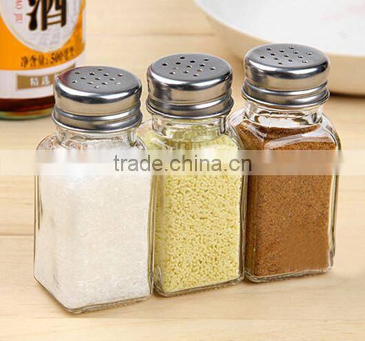 Cheap hot selling salt glass shaker