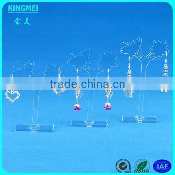 Fashion Tree Shaped Acrylic Jewelry Displays Earring Stand Holder,Acrylic Jewelry Rack