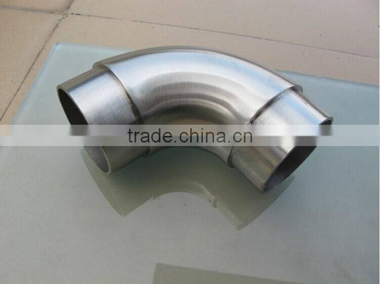JINXIN high quality handrail pipe elbow fitting_stainless steel 304 welded pipe fittings elbow
