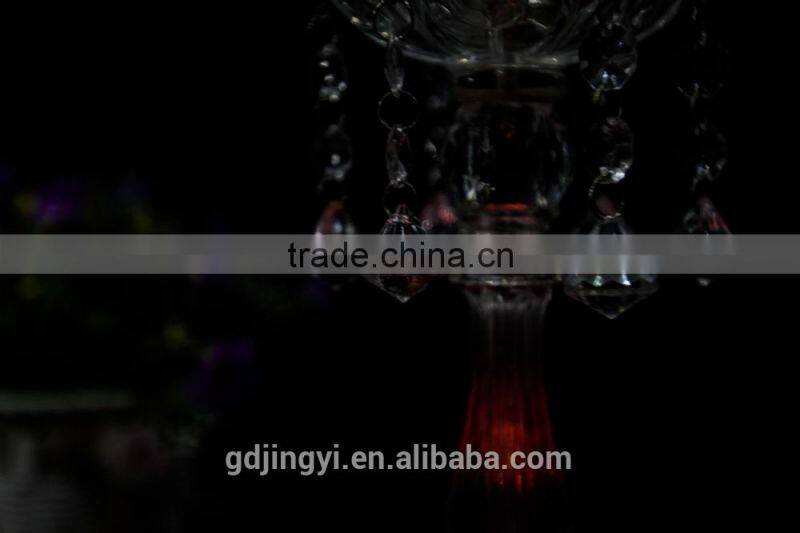 topper decorative LED base Lighted acrylic candle holders