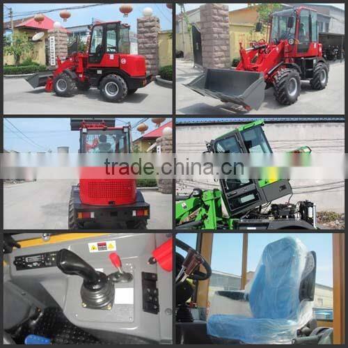 HZM912 New type wheel loader with Big space front tilting cabin