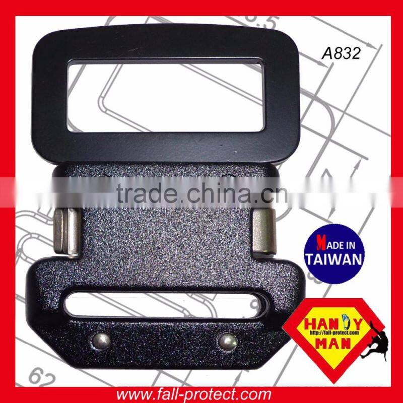 45mm Quick Release Aluminum And Steel Safety Buckle Great For Harness