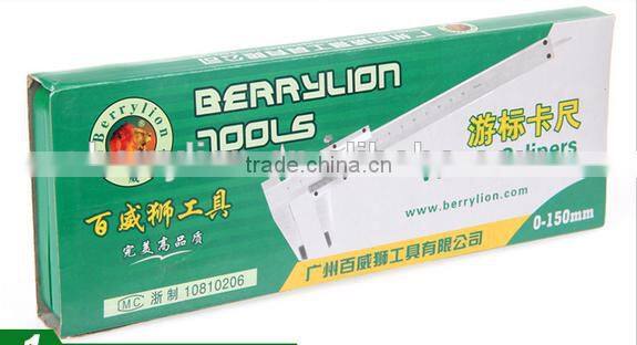 Berrylion 125mm Venier Caliper Stainless Steel High Clear Scale Venier Caliper