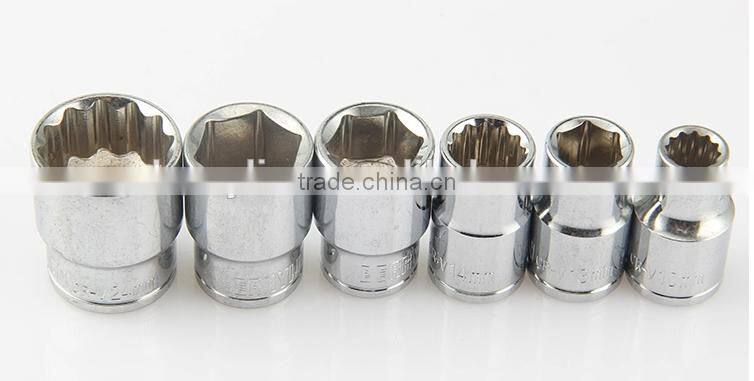 Berrylion 8-32mm Mirror finished Socket half inch CR-V Socket