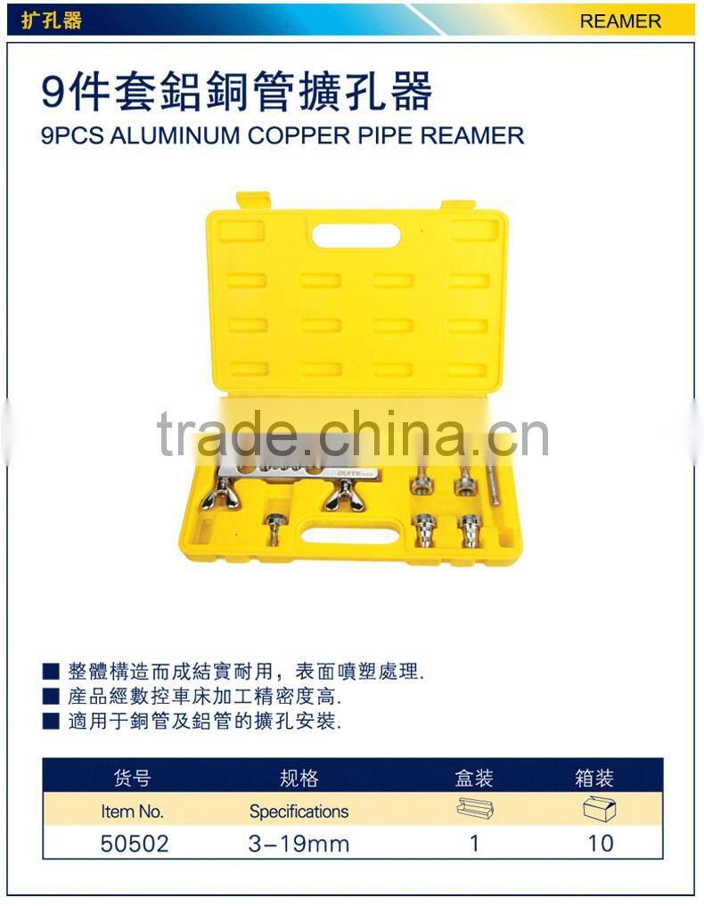 Flaring tool for expanding tube pipe flaring tool for 9pcs