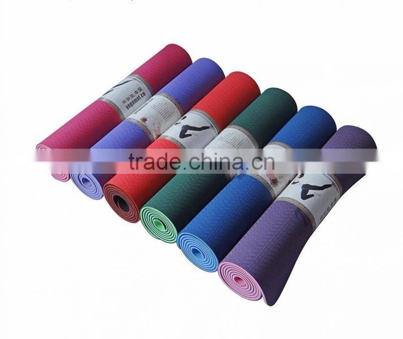 Yoga Mat TPE 6mm Dual Color