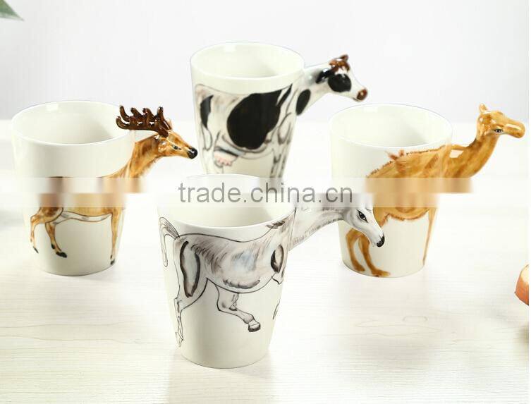 Creative Painting 3d mug Ceramic coffee cup & ceramic mug cup