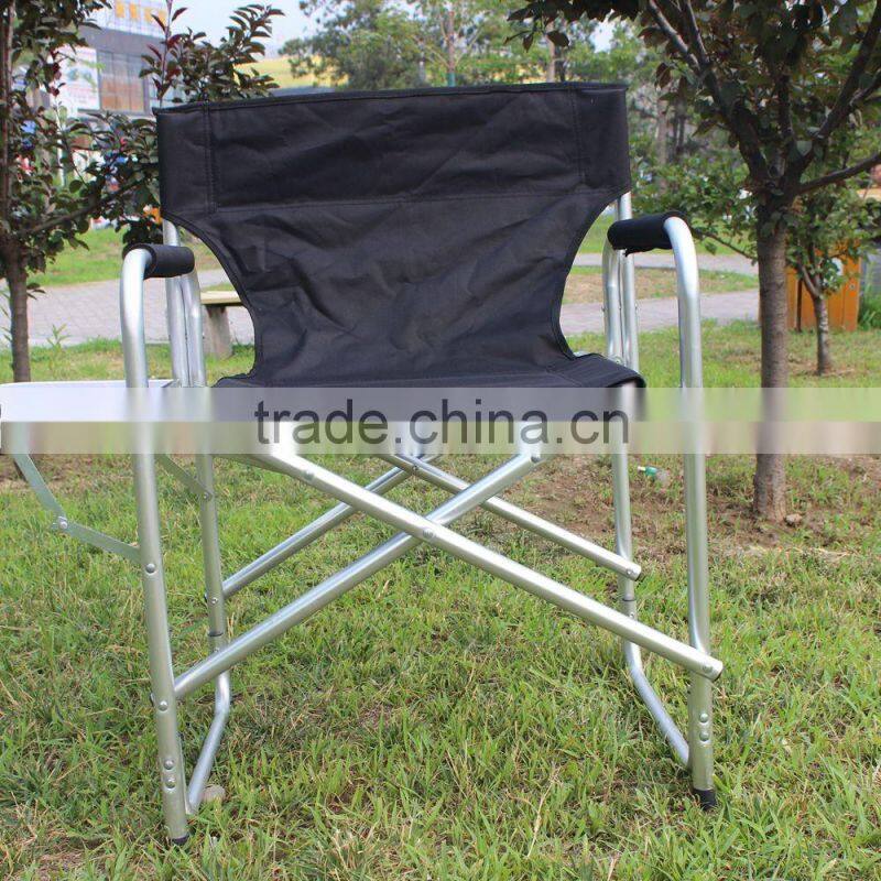 Black color folding canvas director chairs replacement canvas for sale
