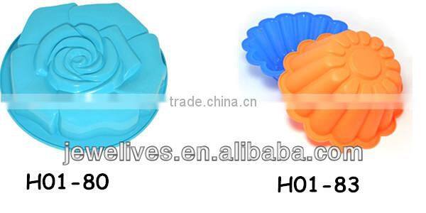 The eco-friendly silicone cake mould/patten for the cooking man