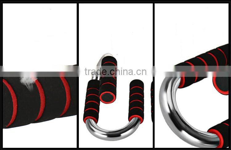 Fitness equipment push up stands