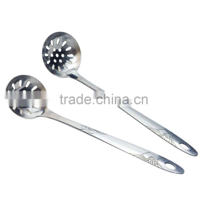 Hot sale stainless steel strainer spoon