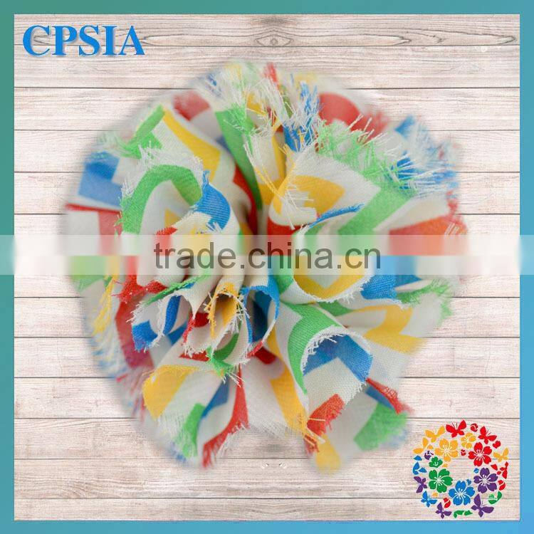 Wholesale- Grey White Newborn Kid Chiffon Decoration Flower Ideal Hair Accessories 2014 Newest Design